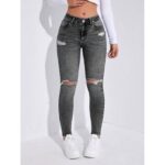 Rugged Ladies Jeans- Grey