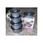 Bosch 10pcs German Granite Nonstick, Heavy Duty, Cooking Pots